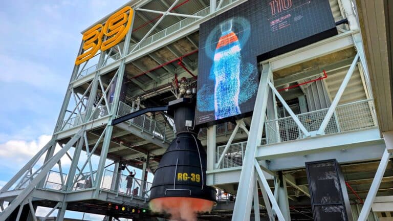 Images & Video: Kennedy Space Center Visitor Complex Unveils "The Gantry at LC-39" Exhibit