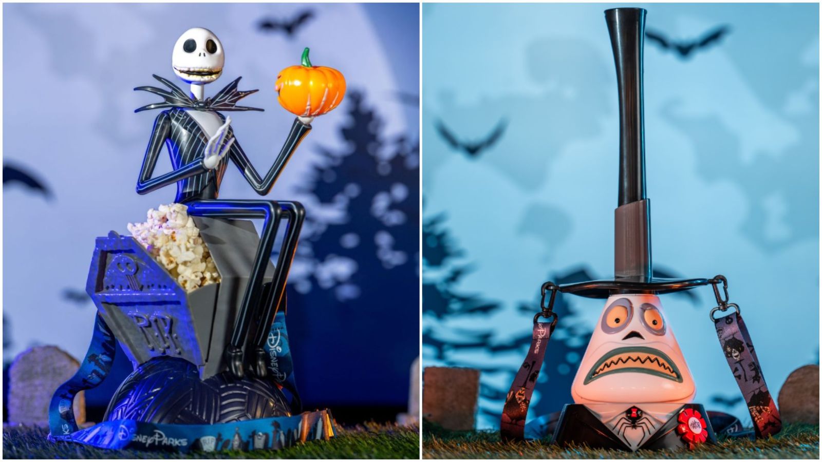 Nightmare Before Xmas Popcorn Bucket  Sipper Coming to Mickey's Not-So-Scary 2025