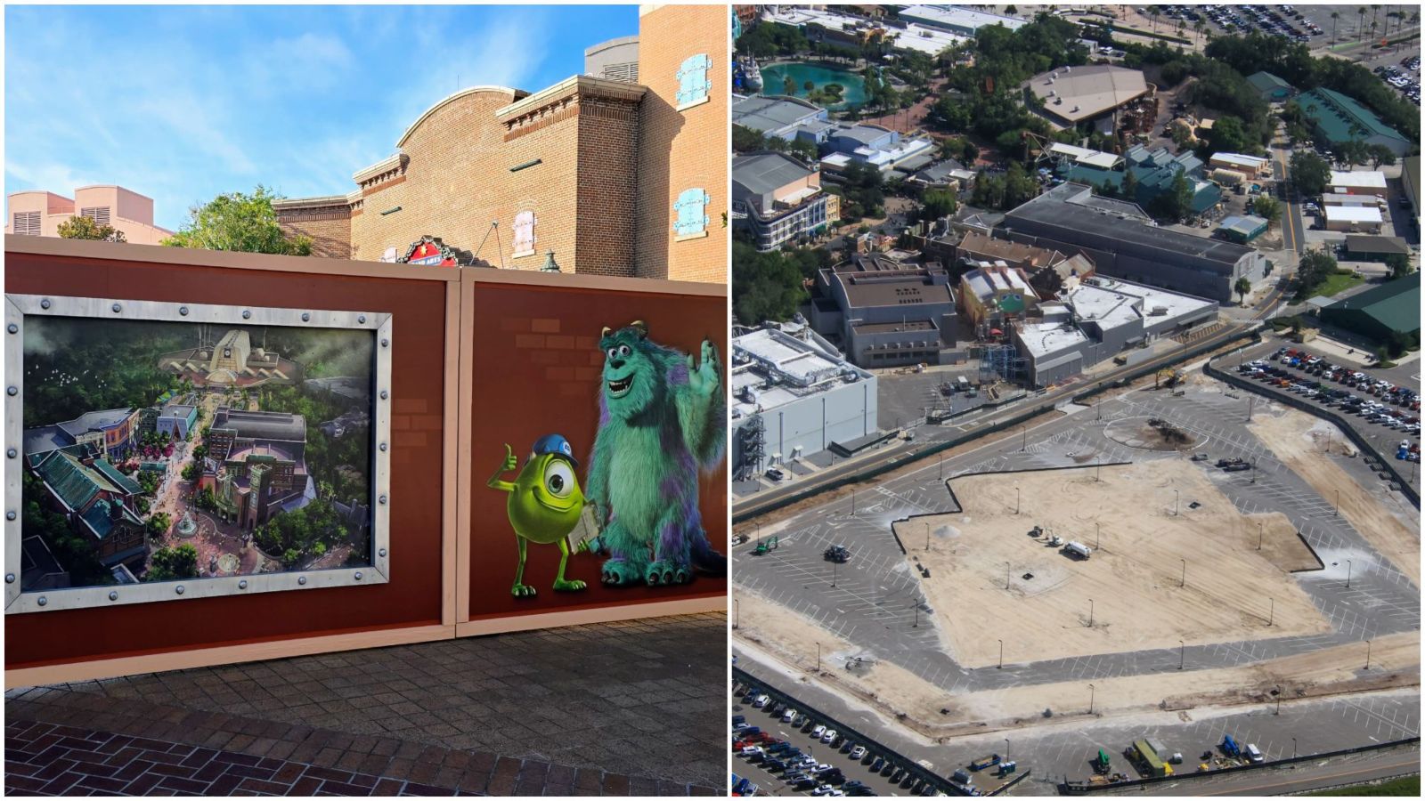 Monstropolis Monsters Inc Door Vault Coaster Construction Begins at Hollywood Studios