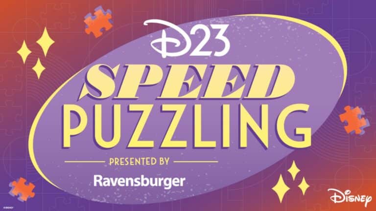 Ravensburger Presents D23 Speed Puzzling at Disney Springs Aug 26 & 27