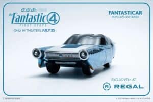 Regal Fantasticar Fantastic Four: First Steps Popcorn Bucket Available in Theaters