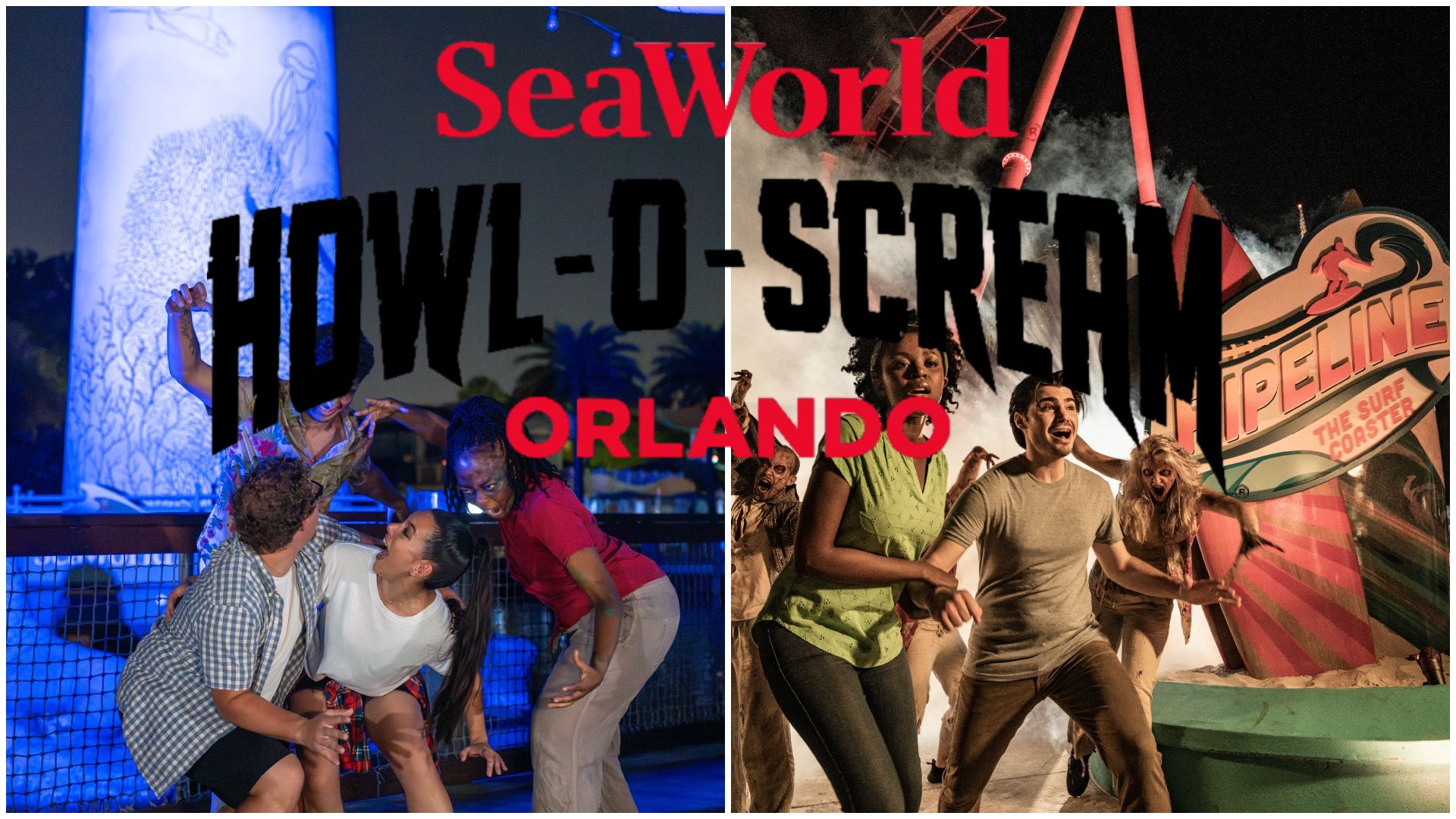 SeaWorld Orlandos Howl O Scream 5 Years of Fear Now More Terrifying Than Ever Tickets Now On Sale