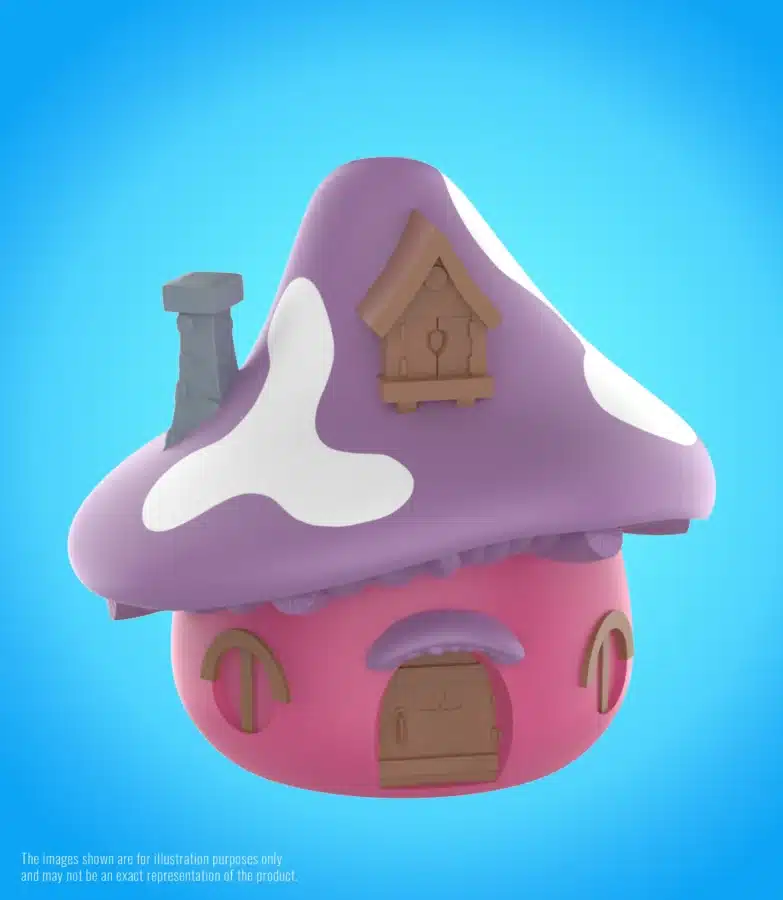 SmurfsSmurfetteHouse2 Fantasy Land News Smurfs 100 oz Smurfette House Popcorn Bucket