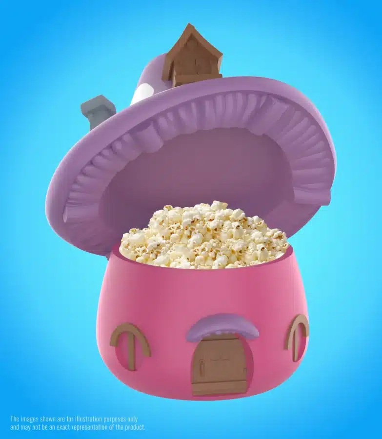 SmurfsSmurfetteHouseHero Fantasy Land News Smurfs 100 oz Smurfette House Popcorn Bucket