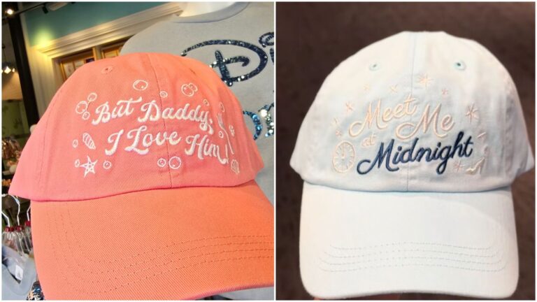 Song Title Baseball Caps Disney's Subtle Swiftie Nod
