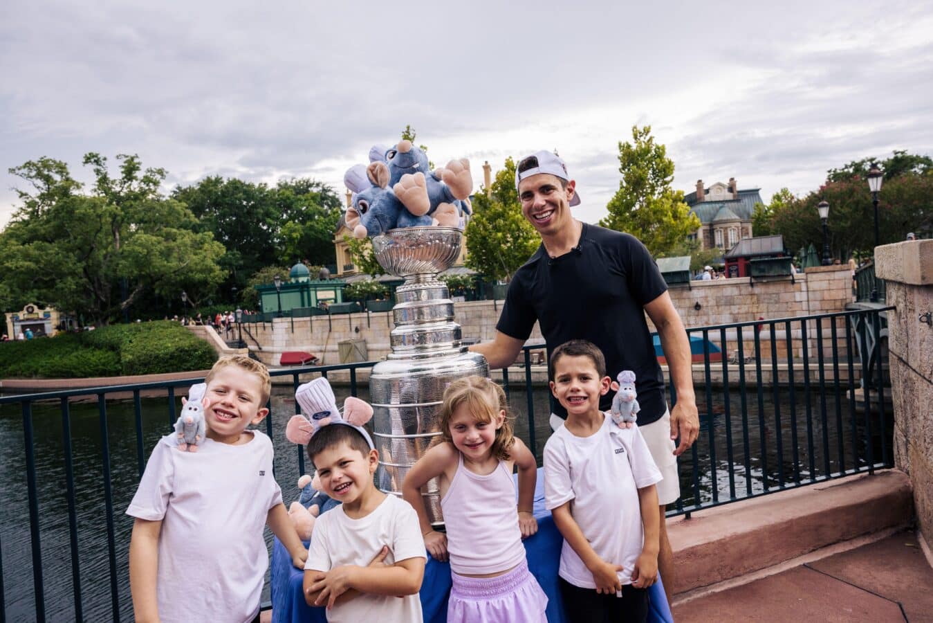NHL's Lord Stanley Cup Takes a Trip Around the World at Walt Disney World