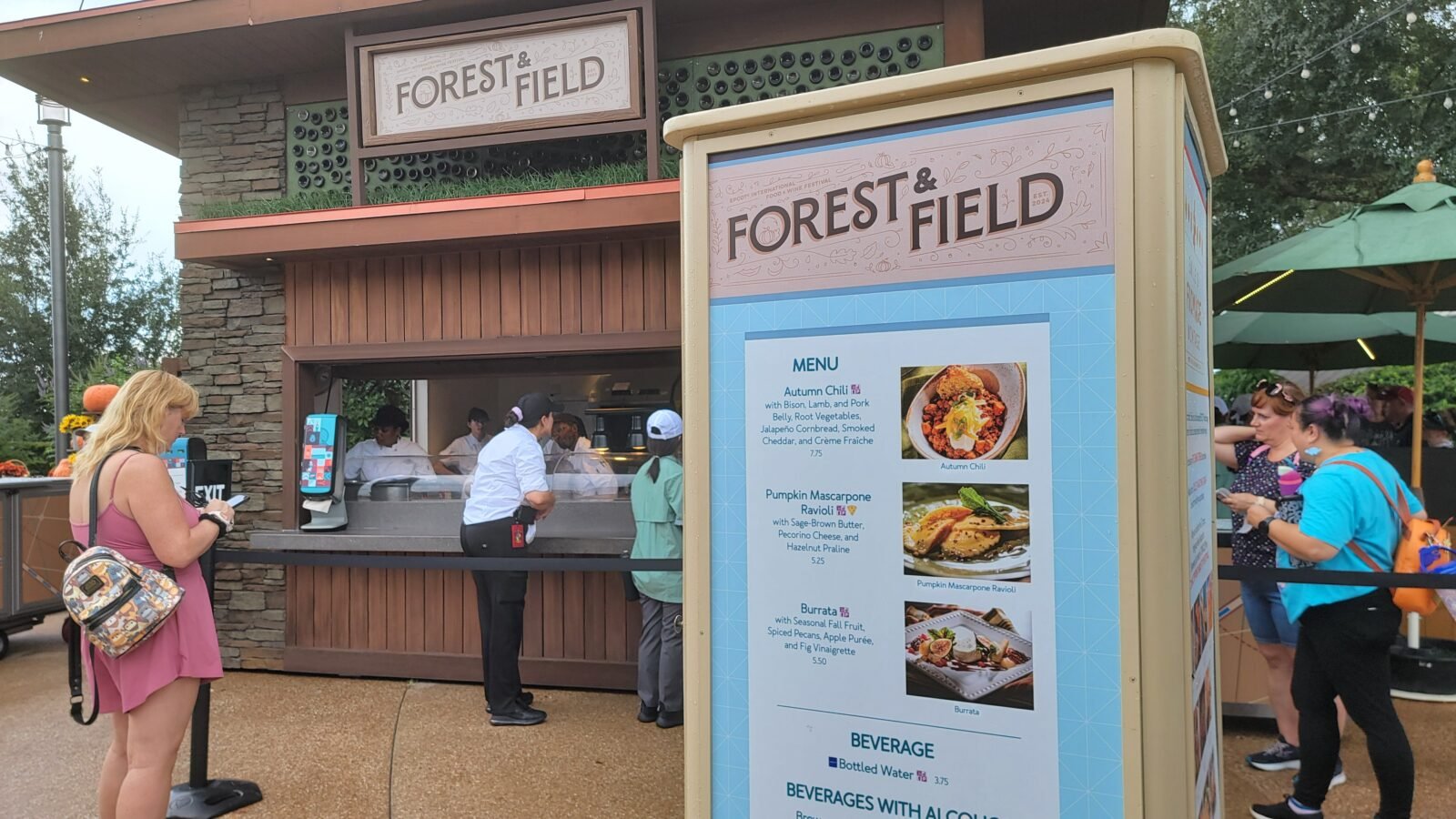 Epcot Food Wine Festival Global Marketplace Menus 2025 Forest Field