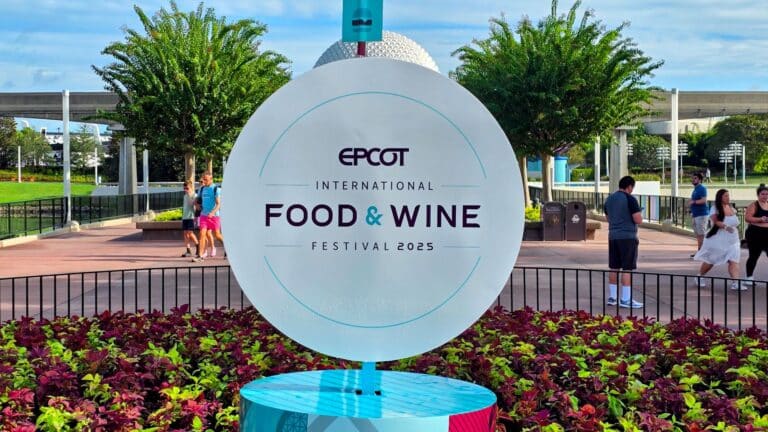 Epcot Food & Wine 2025 Signs Give a Taste of What's to Come to this Year's Festival