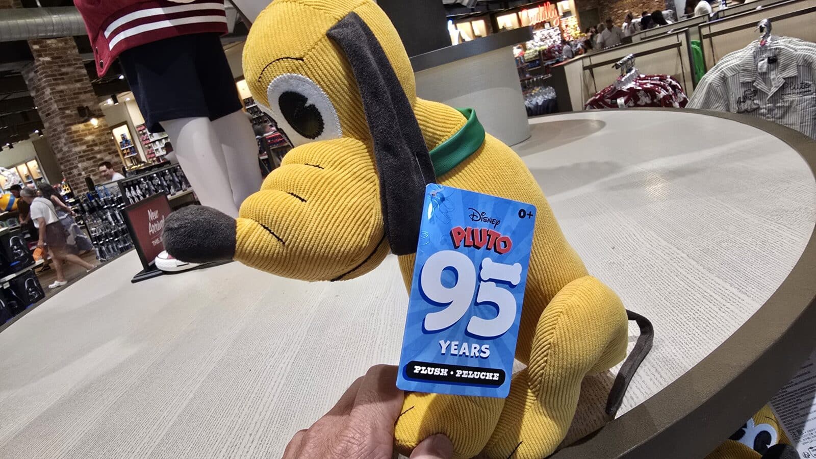 Pluto 95th Anniversary Medium Plush