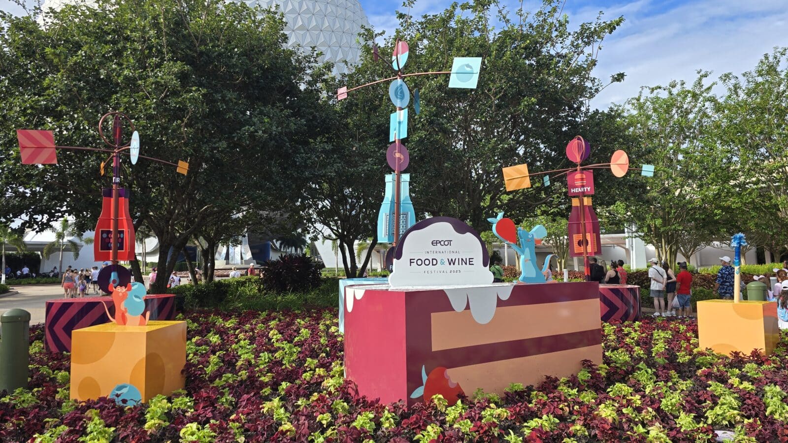 Epcot Food  Wine 2025 Signs Give a Taste of What's to Come to this Year's Festival