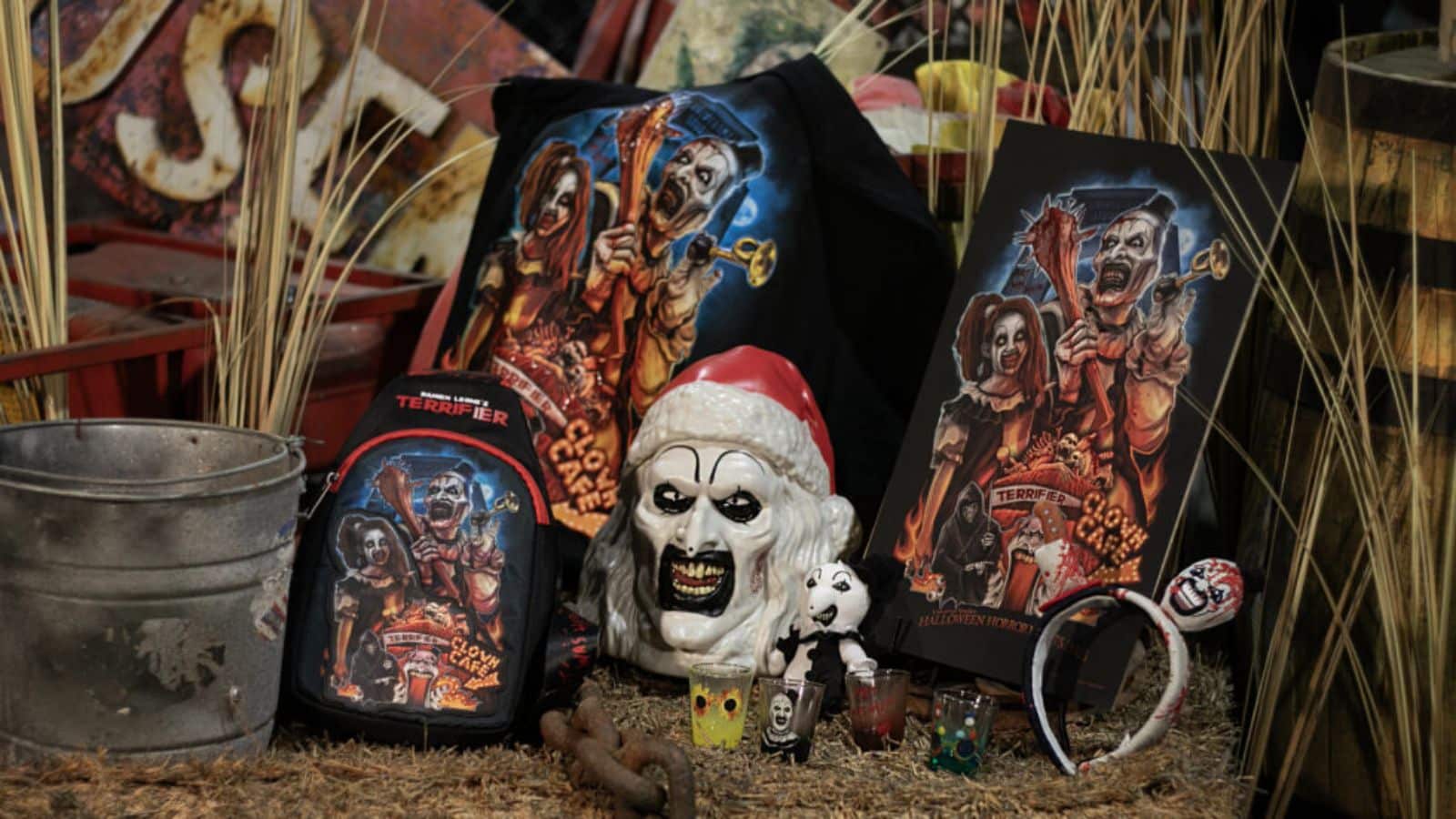 Art the Clown Terrifier Popcorn Bucket Coming to Halloween Horror Nights