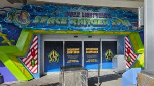 Disney World's Buzz Lightyear Ride Under Refurbishment, but Theming Shines at Entrance