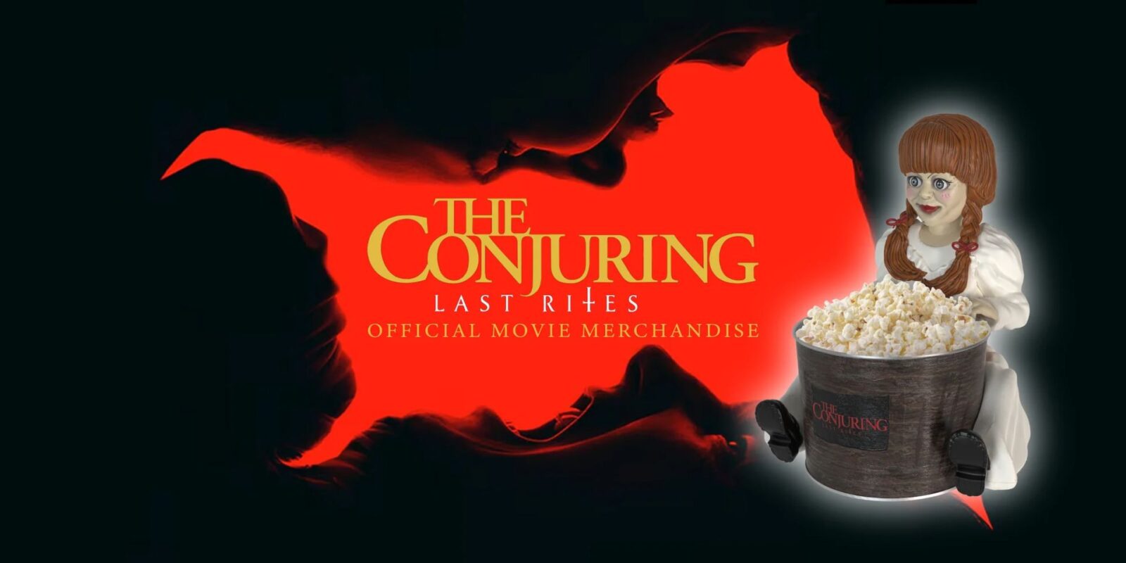 The Conjuring Last Rites Annabelle Popcorn Bucket Arrives at Theaters and is Nightmare Fuel