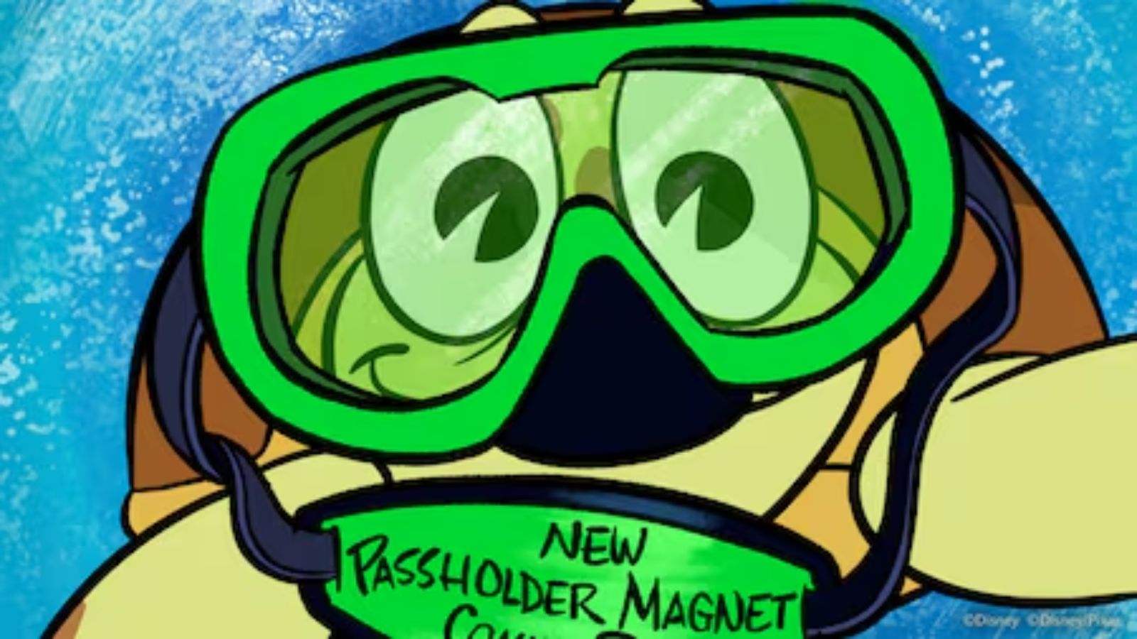 Crush from 'Finding Nemo' is Walt Disney World's Newest Annual Passholder Magnet