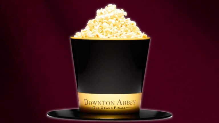 A Grand Farewell: 'Downton Abbey' Fans Can Commemorate the End of an Era with Exclusive Top Hat Popcorn Bucket
