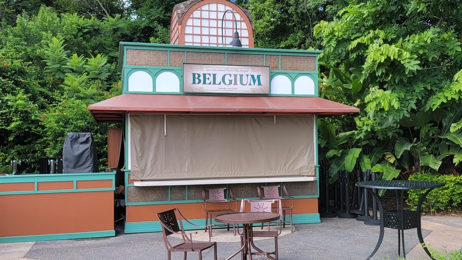 Epcot Food  Wine Festival Global Marketplace Menus 2025 Belgium