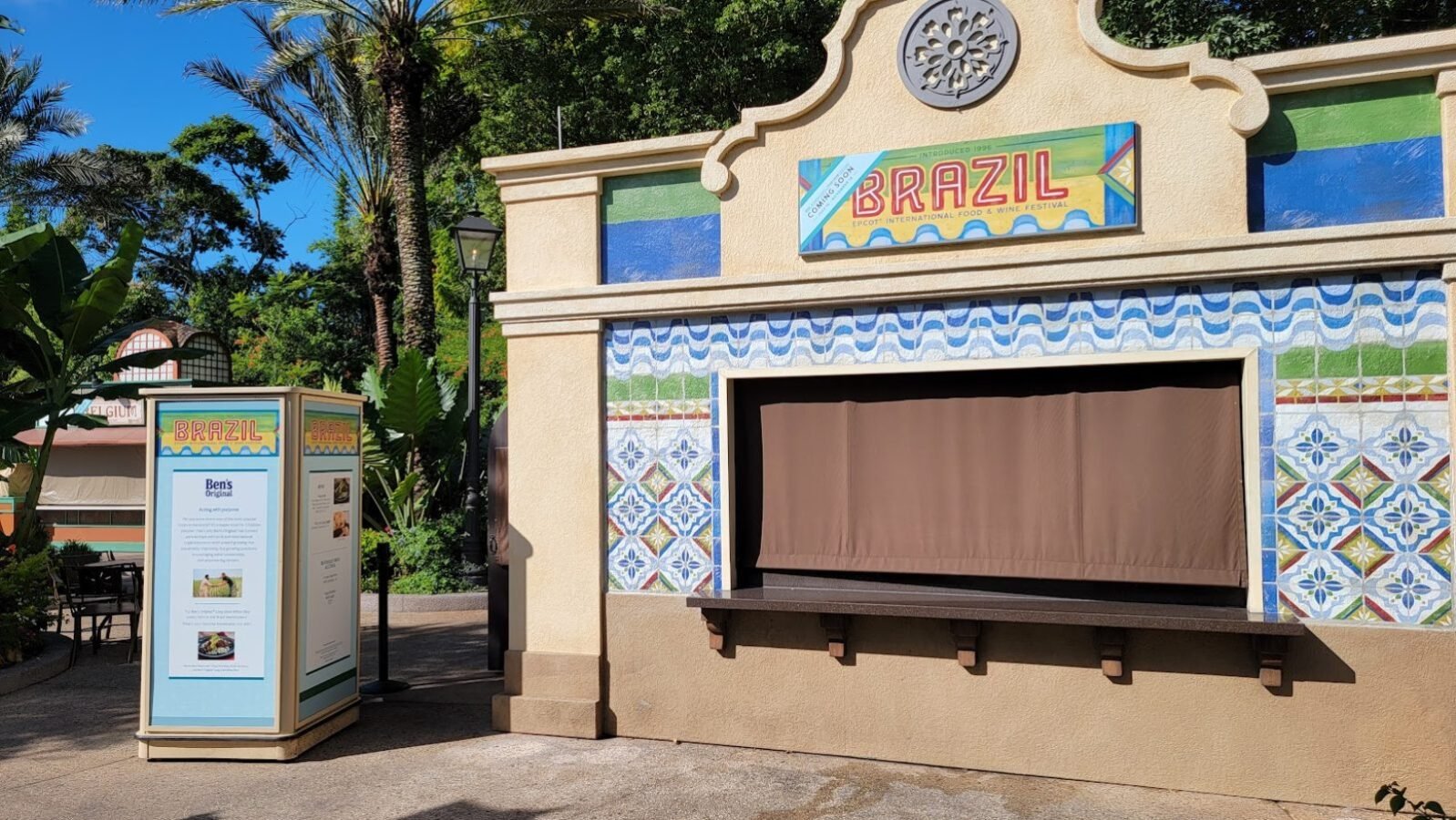 Epcot Food  Wine Festival Global Marketplace Menus 2025 Brazil