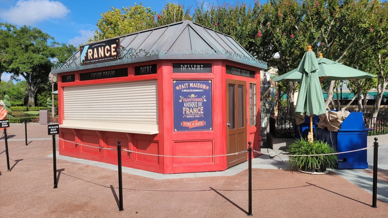 Epcot Food  Wine Festival Global Marketplace Menus 2025 France