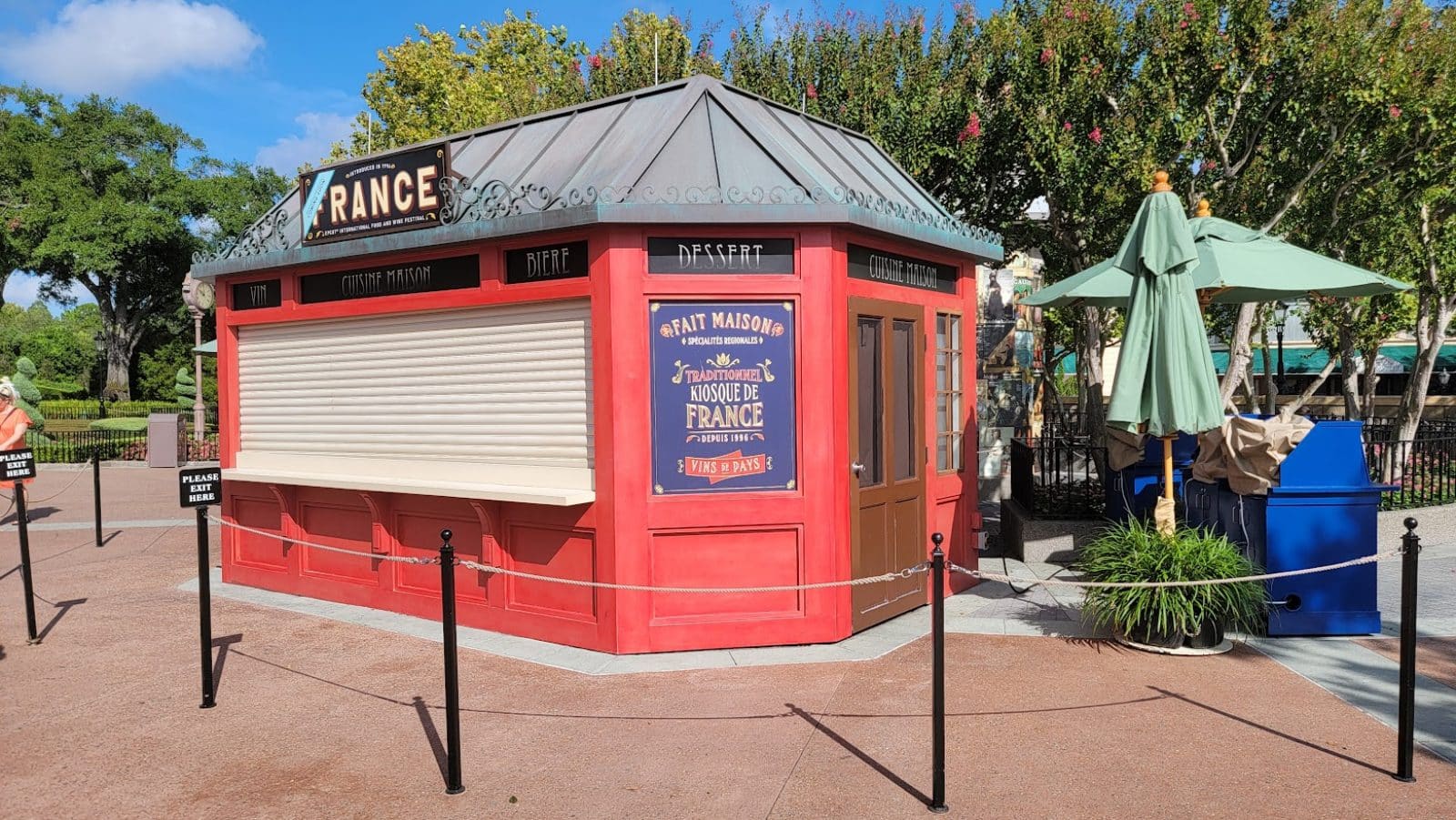 Epcot Food & Wine Festival Global Marketplace Menus 2025: France
