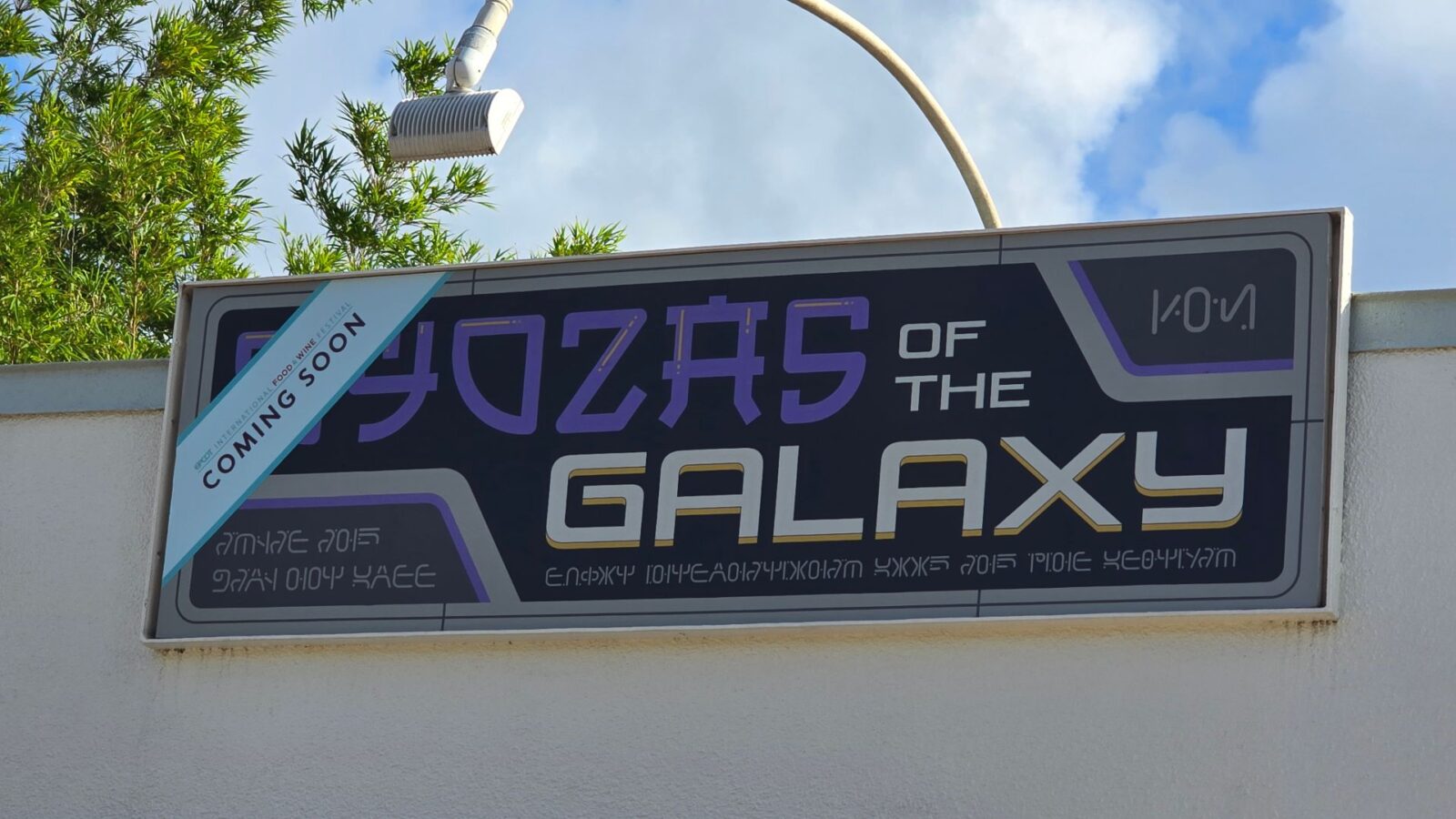 Epcot Food & Wine Festival Global Marketplace Menus 2025: Gyozas of the Galaxy