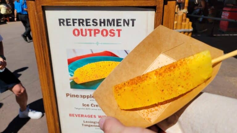 Epcot Food & Wine Festival Global Marketplace Menus 2025: Refreshment Outpost