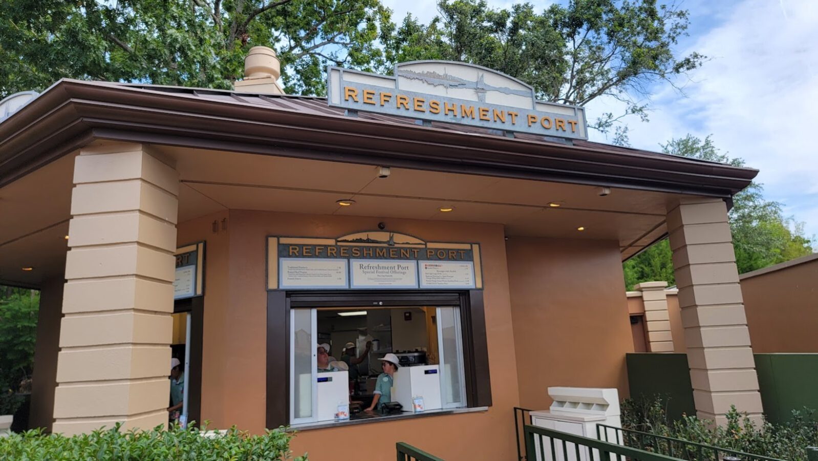 Epcot Food  Wine Festival Global Marketplace Menus 2025 Refreshment Port