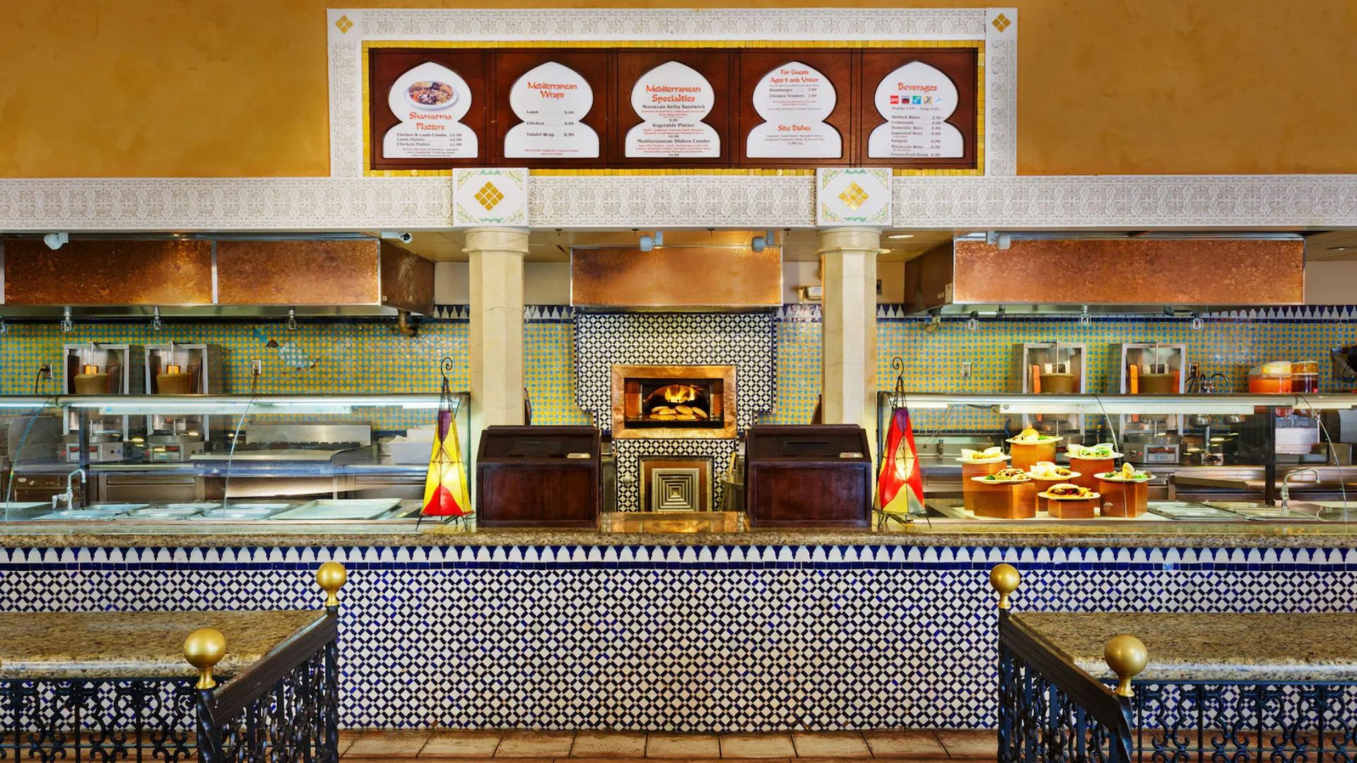 Epcot Food  Wine Festival Global Marketplace Menus 2025 Tangerine Cafe Flavors of the Medina