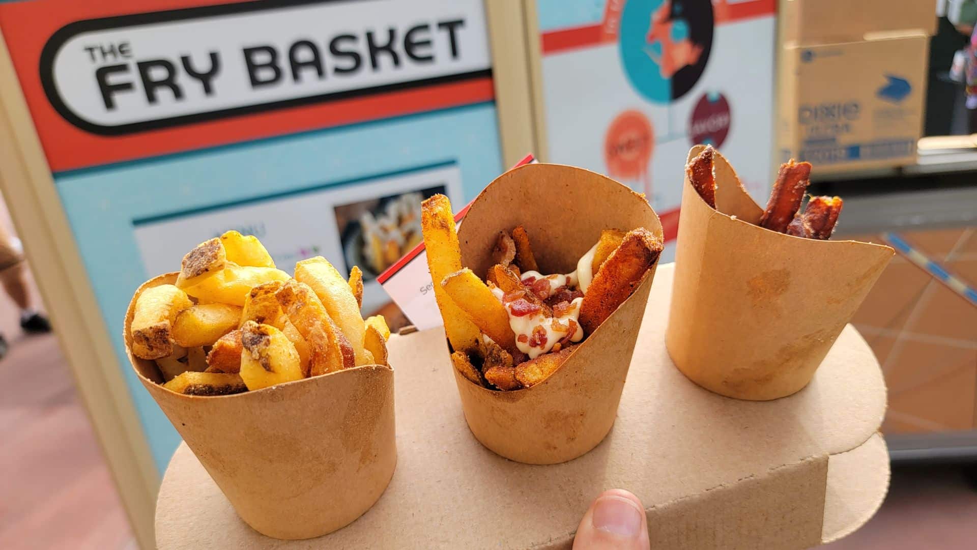 Epcot Food & Wine Festival Global Marketplace Menus 2025: The Fry Basket