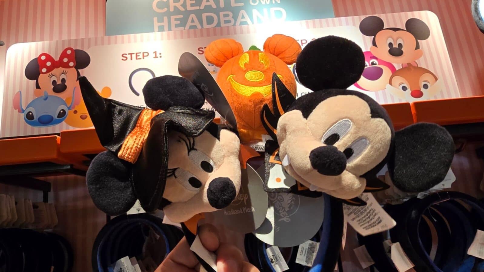 Halloween DIY Mickey  Minnie Headbands Arrive at Disney World