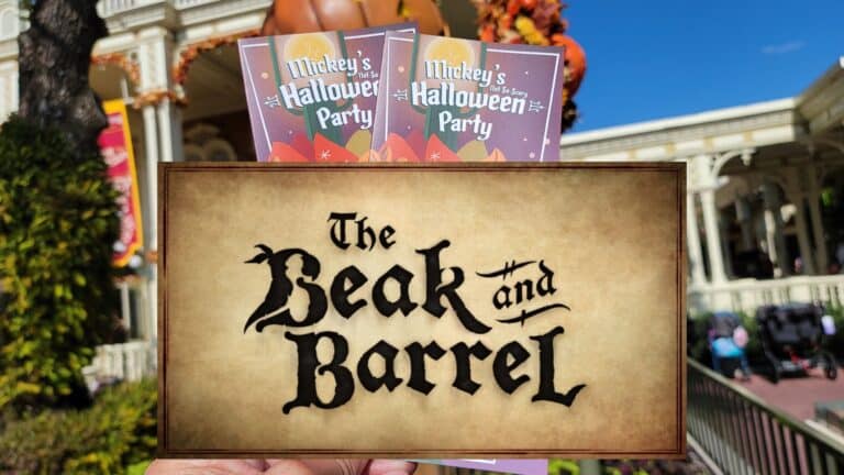 Halloween Party Tickets Disappear on Opening Night of Magic Kingdom's New Beak & Barrel Bar