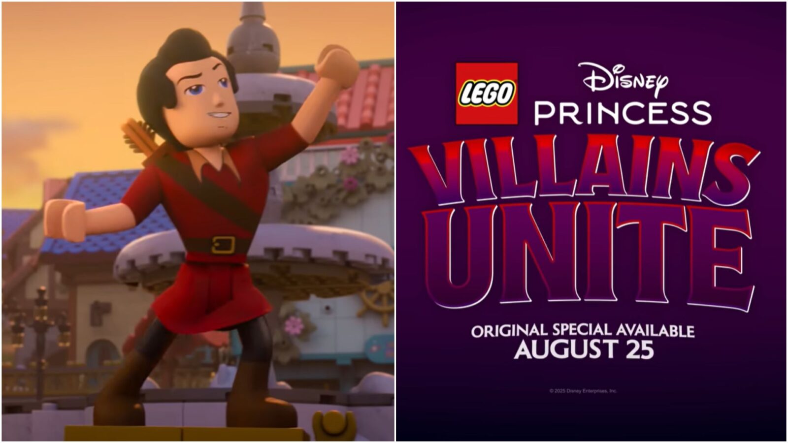 LEGO Disney Princess Villains Unite Now Available on Disney+
