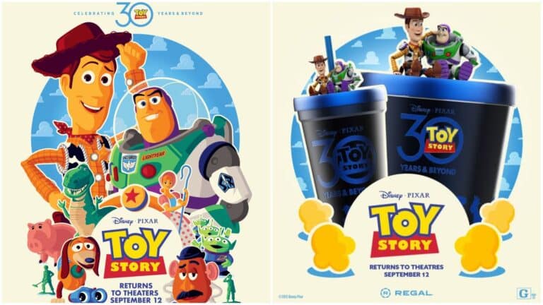 Regal Cinemas Celebrates "Toy Story" 30th Anniversary with Exclusive Collectible Popcorn Bucket and Cup