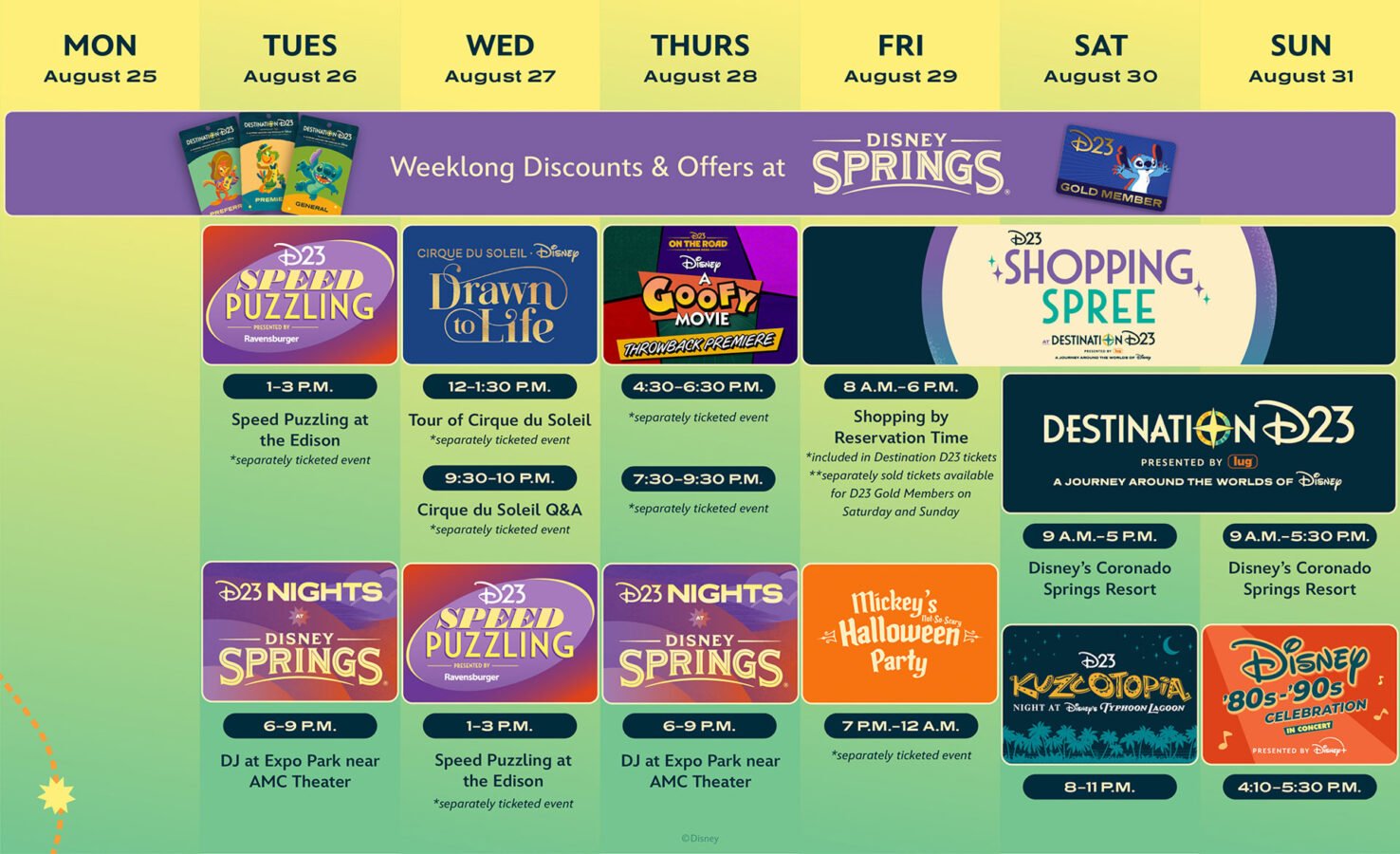 Destination D23 2025 Kicks Off at Walt Disney World Today