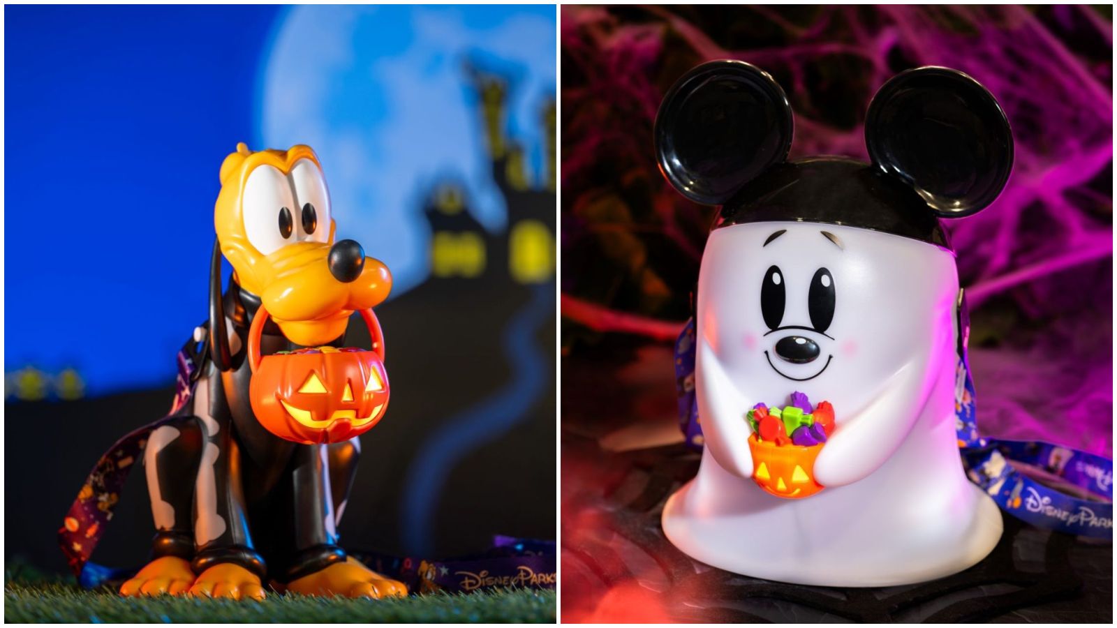 Walt Disney World Reveals Spooky 2025 Halloween Merch Stitch Mummy Ghost Mickey Popcorn Buckets  Pluto Skeleton Sipper
