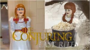 The Conjuring: Last Rites Annabelle Popcorn Bucket Arrives at Theaters and is Nightmare Fuel