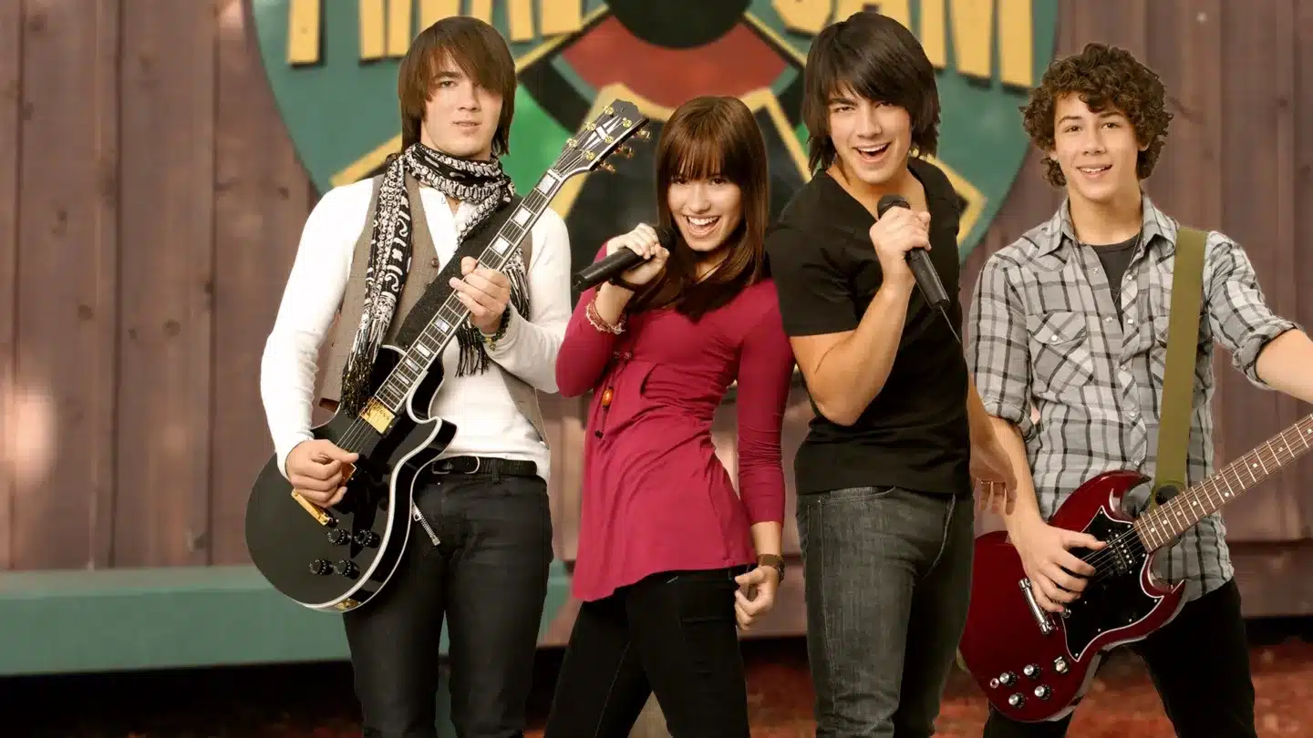 Disney's Camp Rock Reunion at Jonas Brothers Concert with Demi Lovato