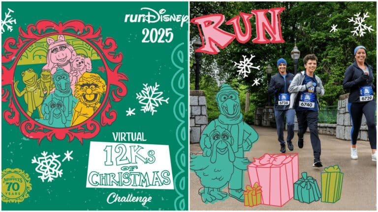 runDisney 2025 Virtual 12 Ks of Christmas with The Muppets