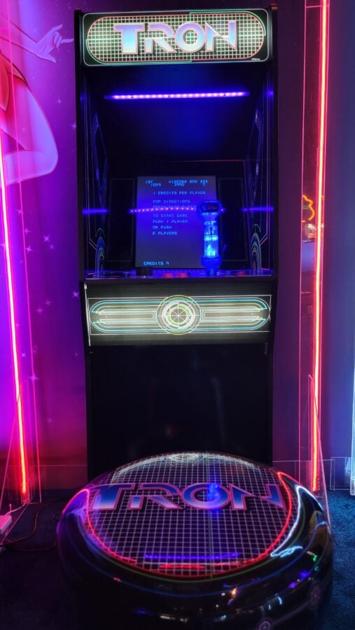 Original Tron Arcade Cabinet