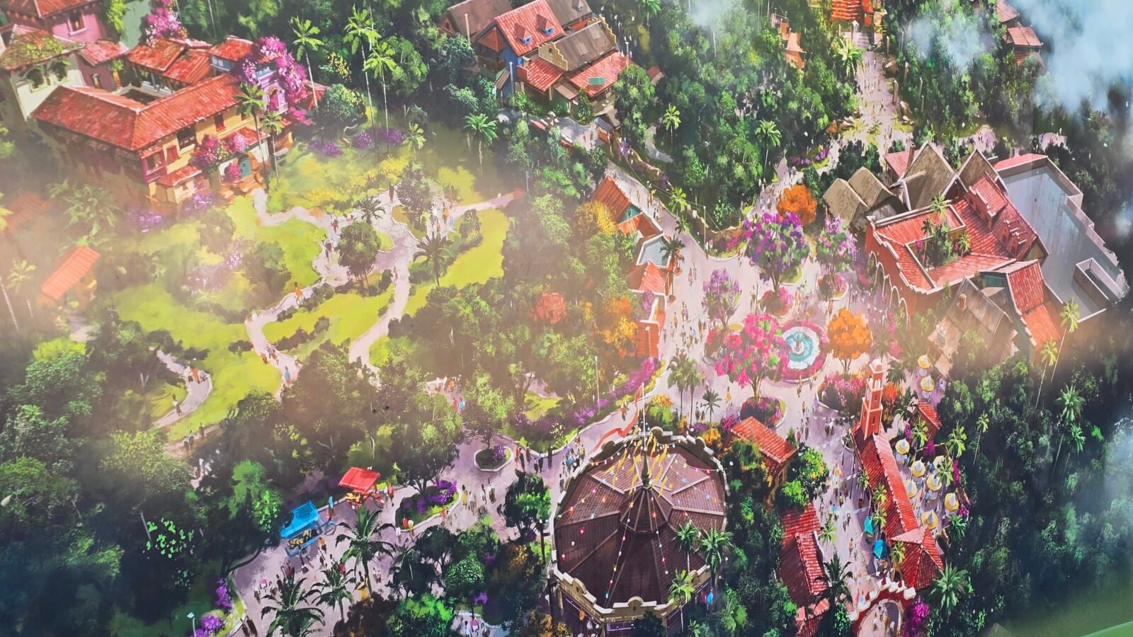 New Disney Animal Kingdom Icon Arrives at Tropical Americas Construction