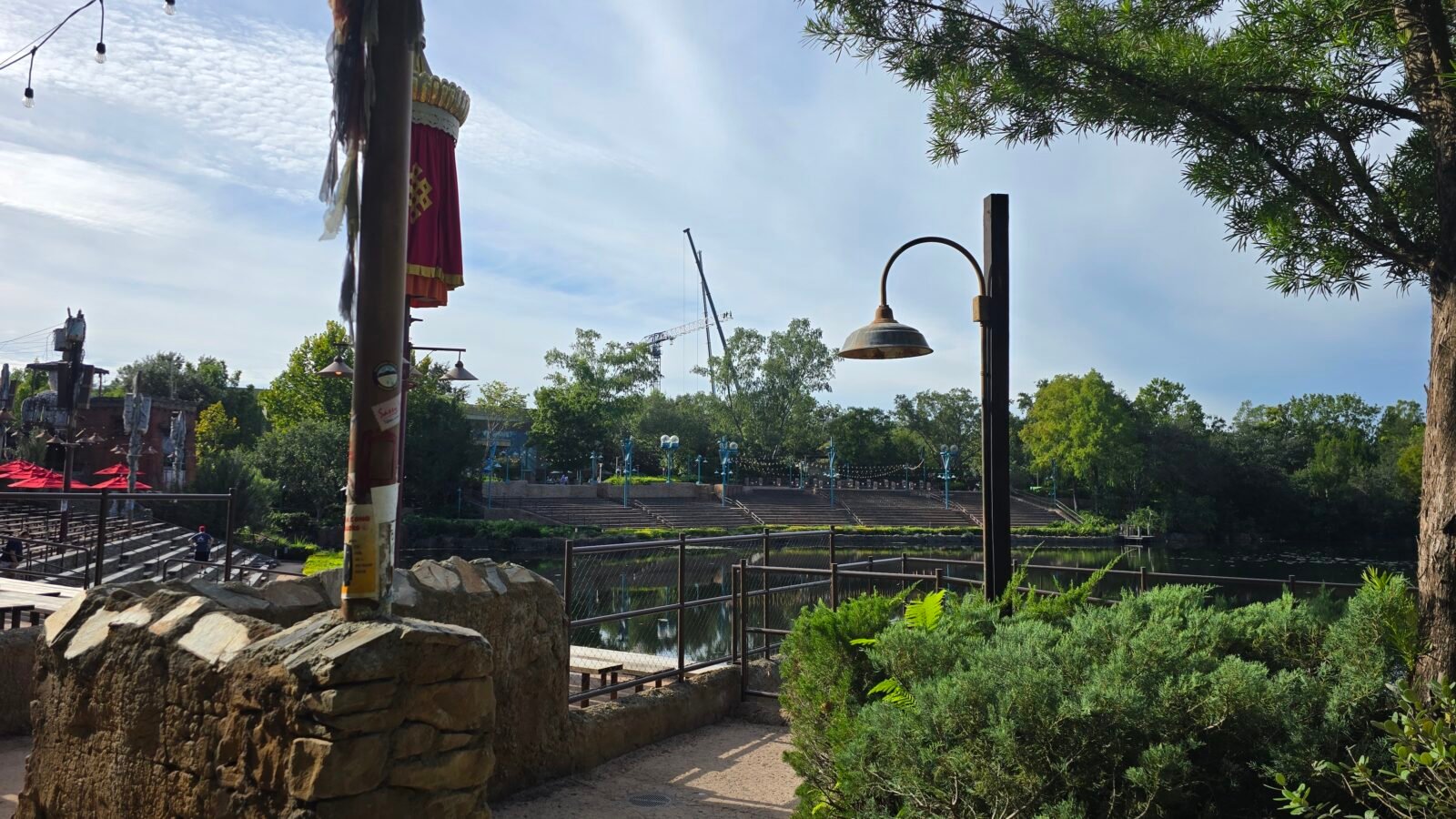 New Disney Animal Kingdom Icon Arrives at Tropical Americas Construction