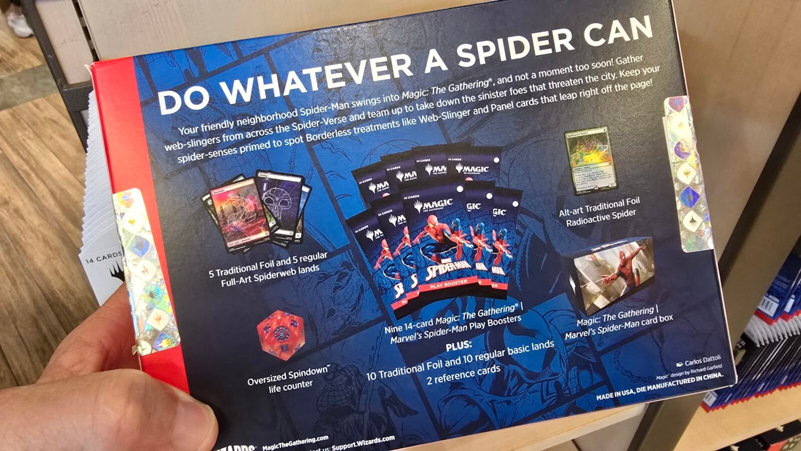 Magic The Gathering X Marvel's Spider-Man Released Early at Disney Springs World of Disney