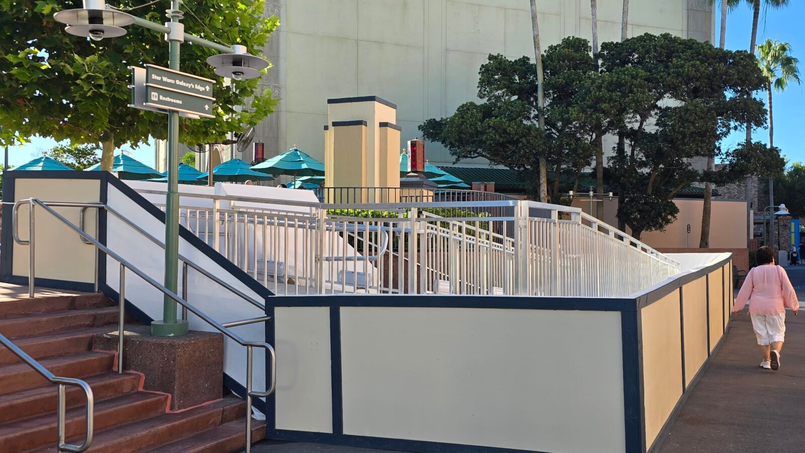 Disney Adding Mobility Ramps to Hollywood Studios as Walls Go Up at Animation Courtyard