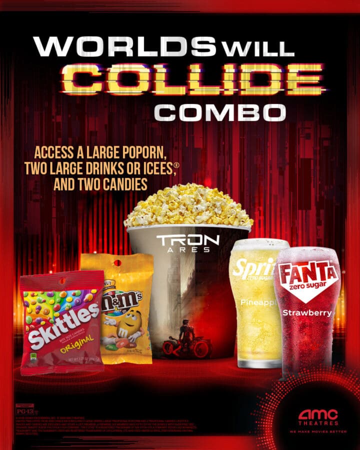 Get Ready to Re Enter the Grid Tron Ares Movie Popcorn Buckets Are Coming to Cinemark