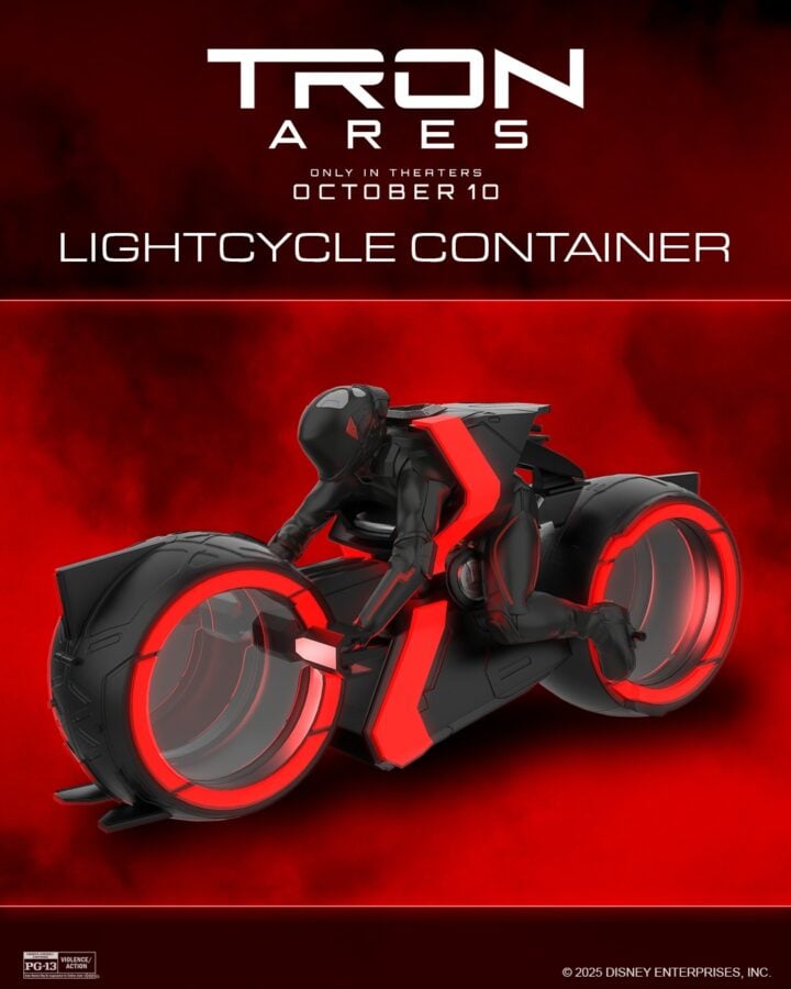 Regal Tron Lightcycle popcorn bucket