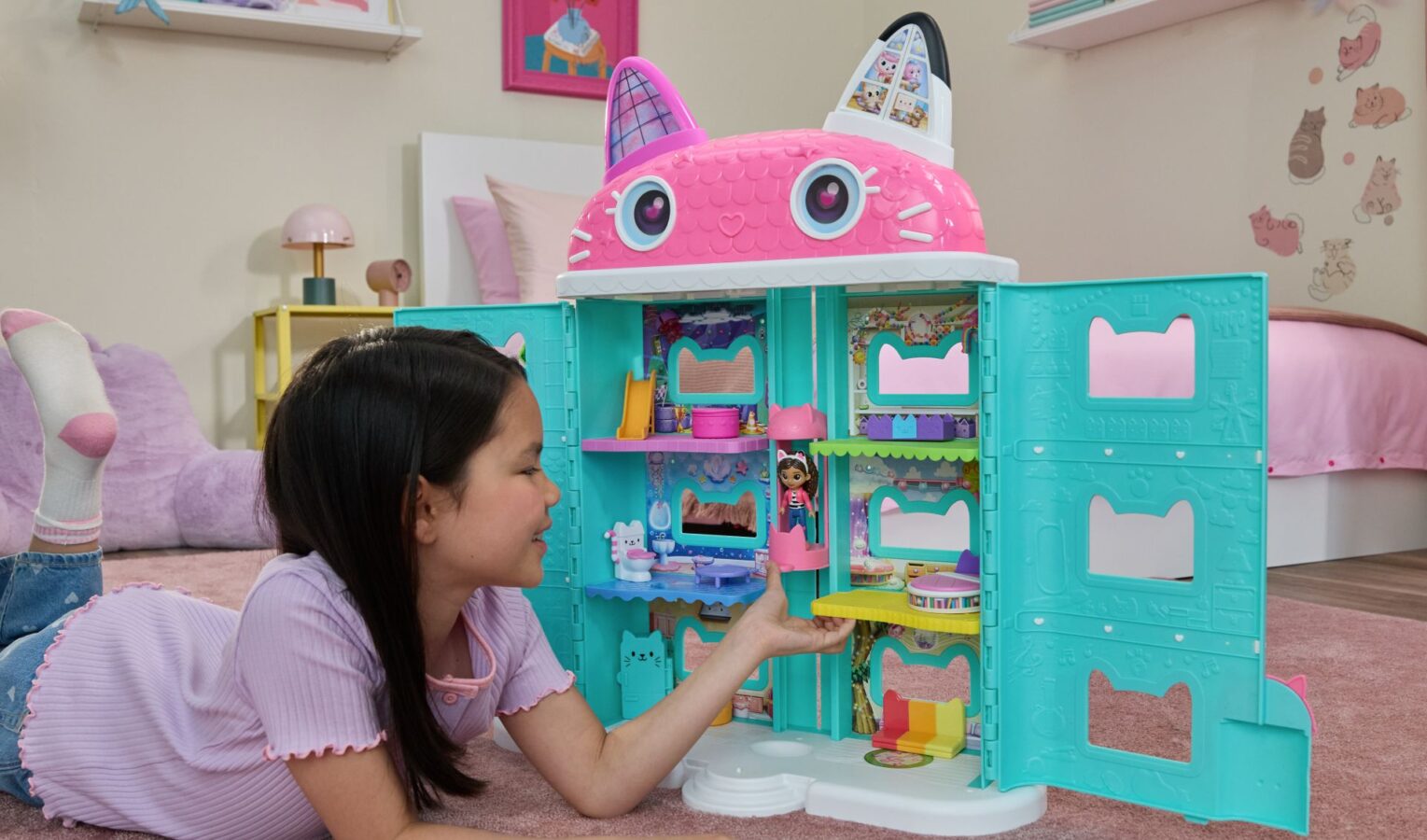 Cat tastic News 'Gabby's Dollhouse: The Movie' New Interactive Toys Are Coming Soon from Spin Master