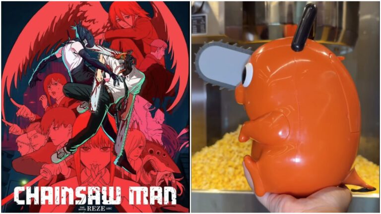 Chainsaw Man: Reze Arc Movie Reveals Official Popcorn Bucket and New Release Date