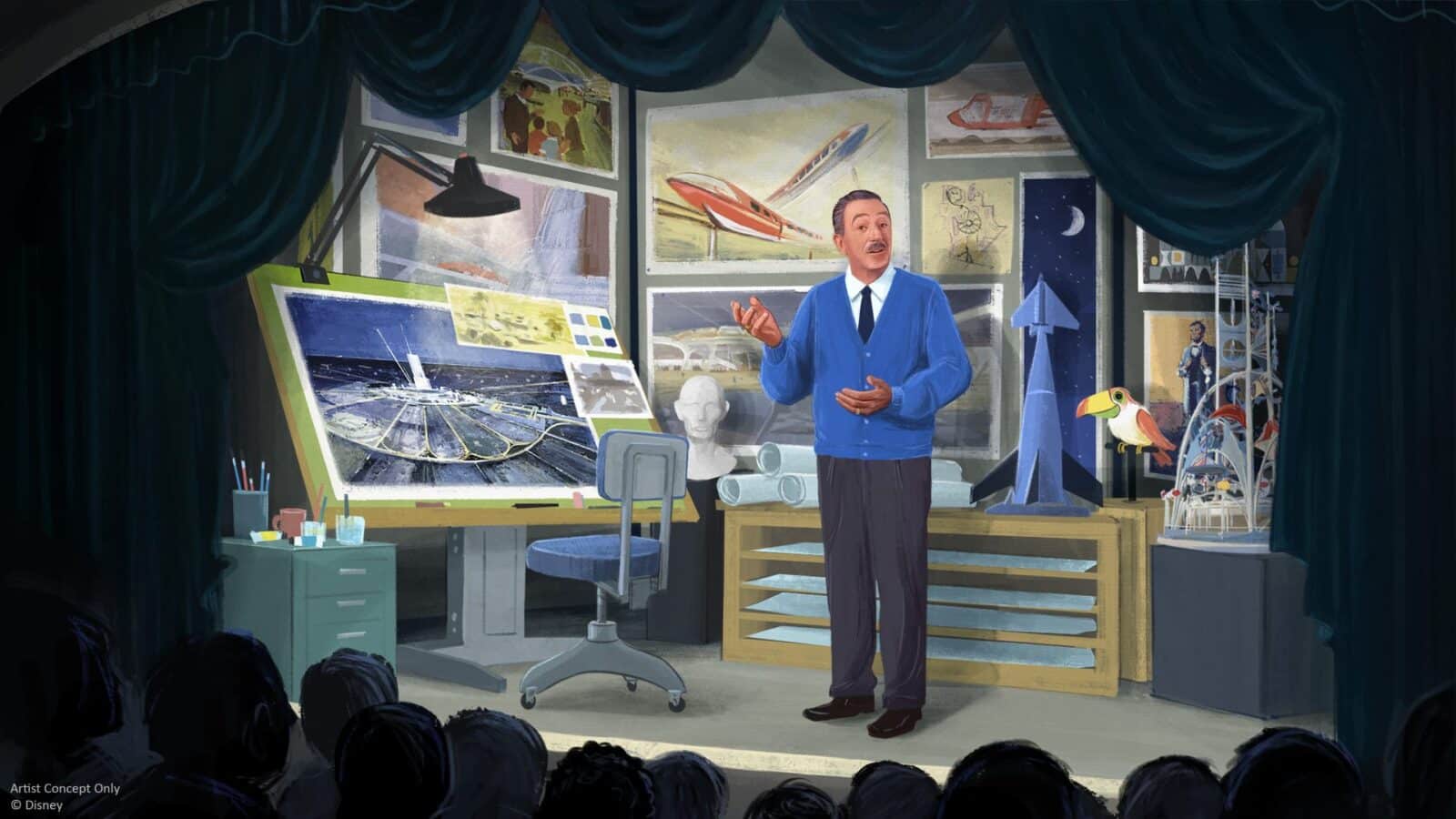 Walt Disney Carousel of Progress Animatronic