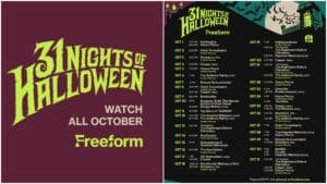 Freeform Unveils "31 Nights of Halloween" 2025 Schedule Featuring Classics and New Additions
