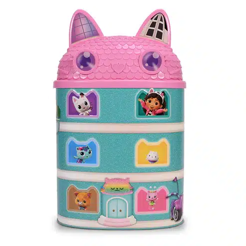 Cinemark's Gabby's Dollhouse: The Movie Popcorn Bucket Tin and MerCat Tumbler Now Available Online