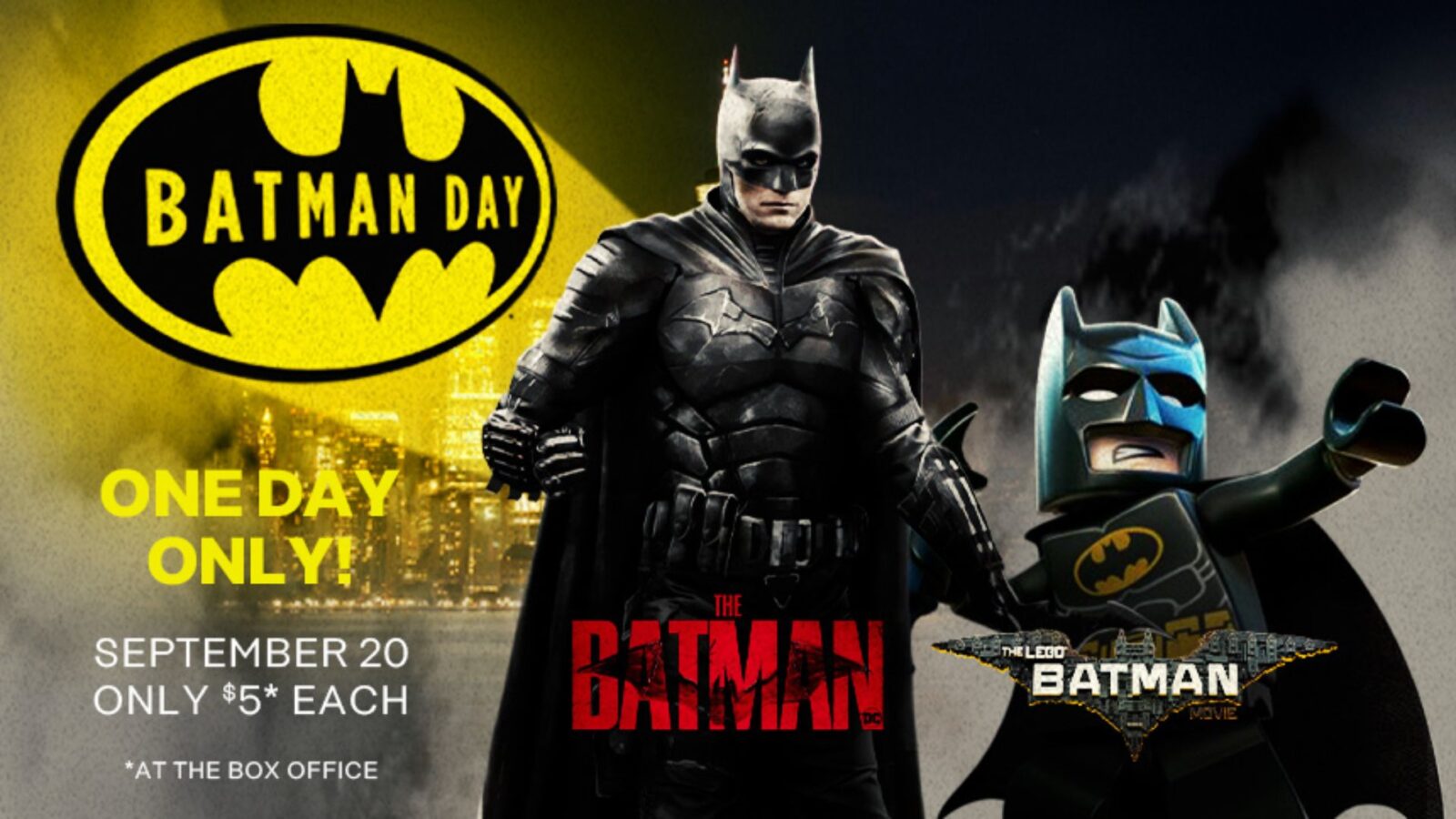 Harkins Theaters Is Celebrating Batman Day 2025 with The Batman and The LEGO Batman Movie
